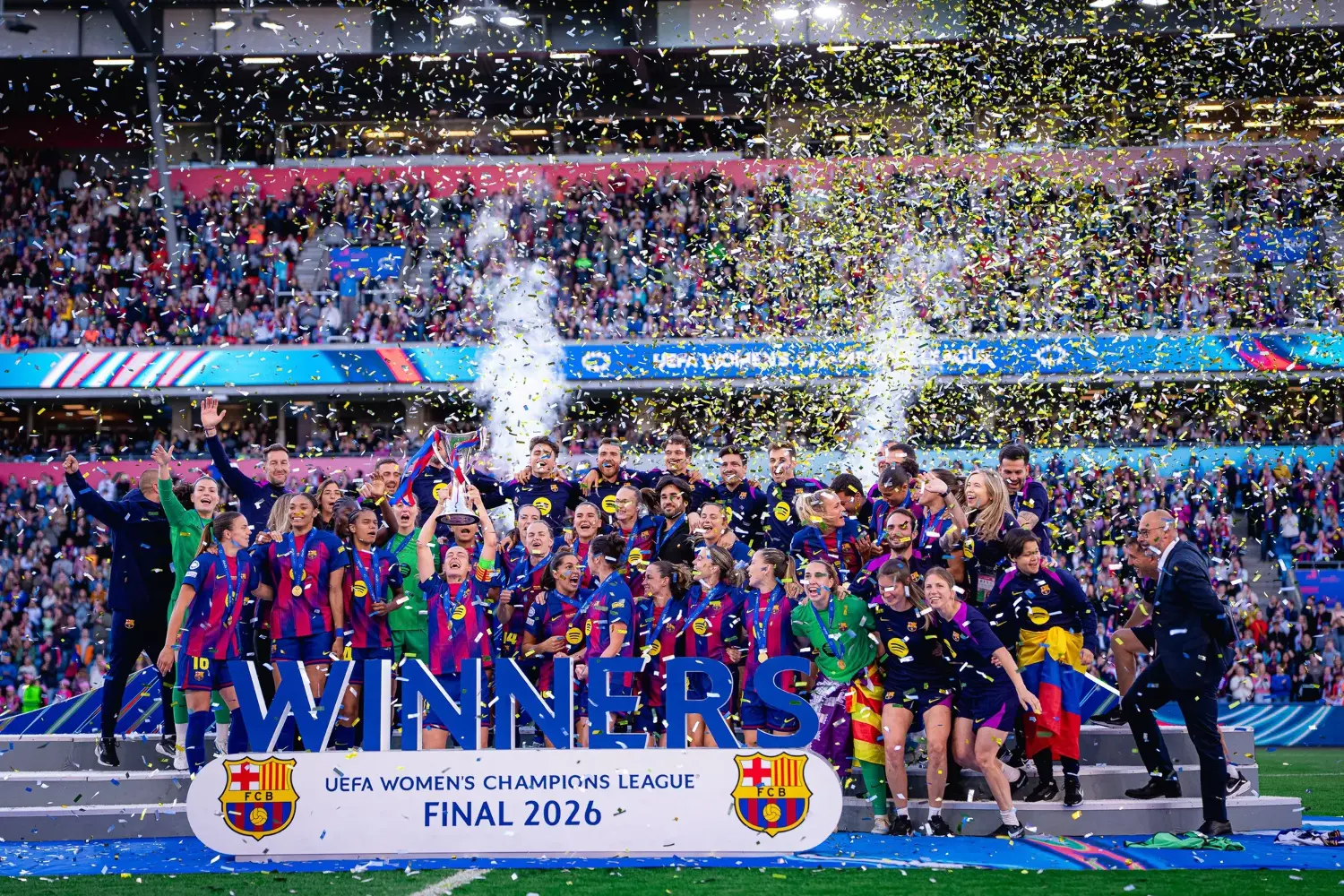 Barça Femení triumfovala v Lige majstrov!