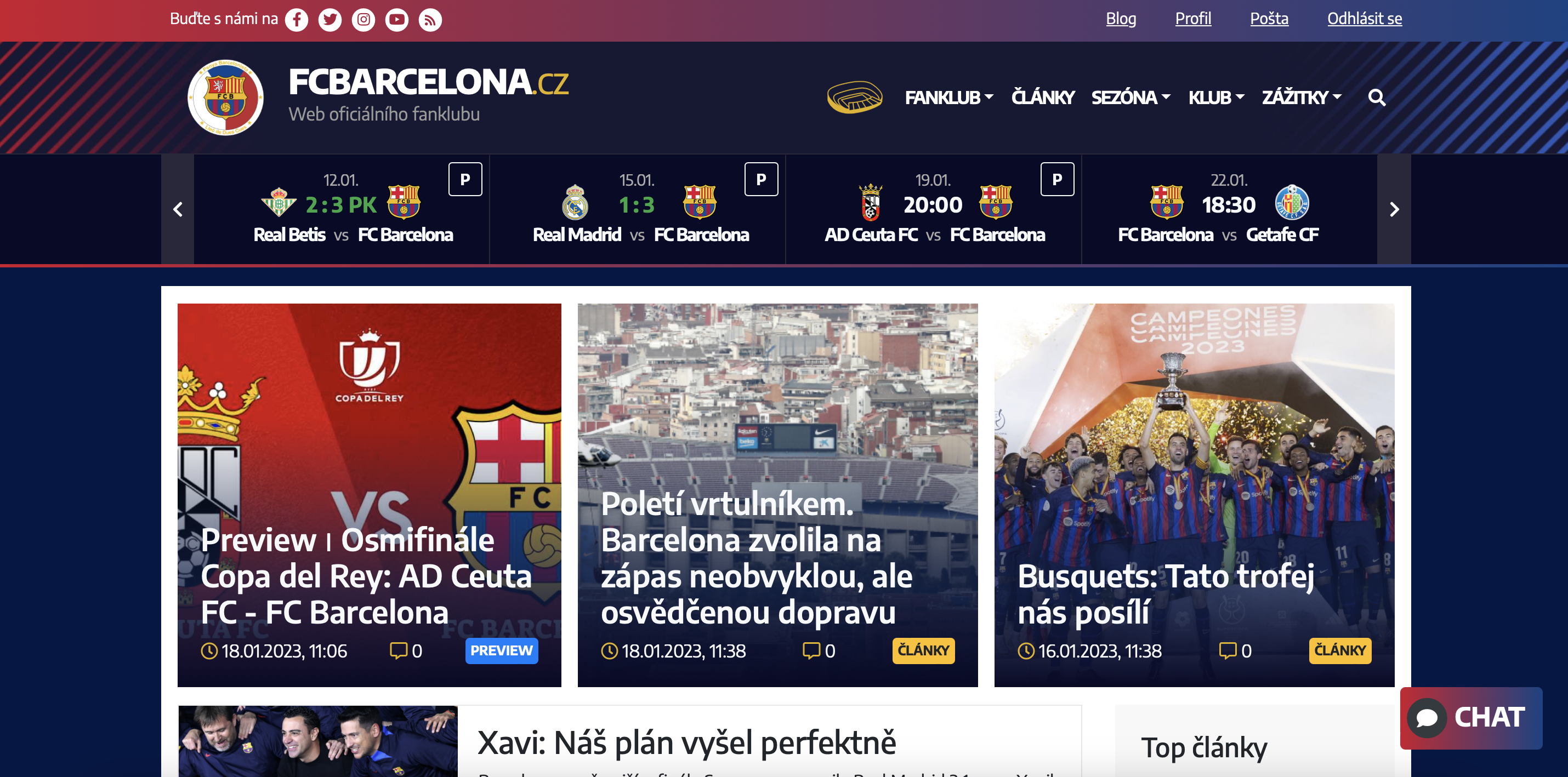 Náš web dostal vylepšení