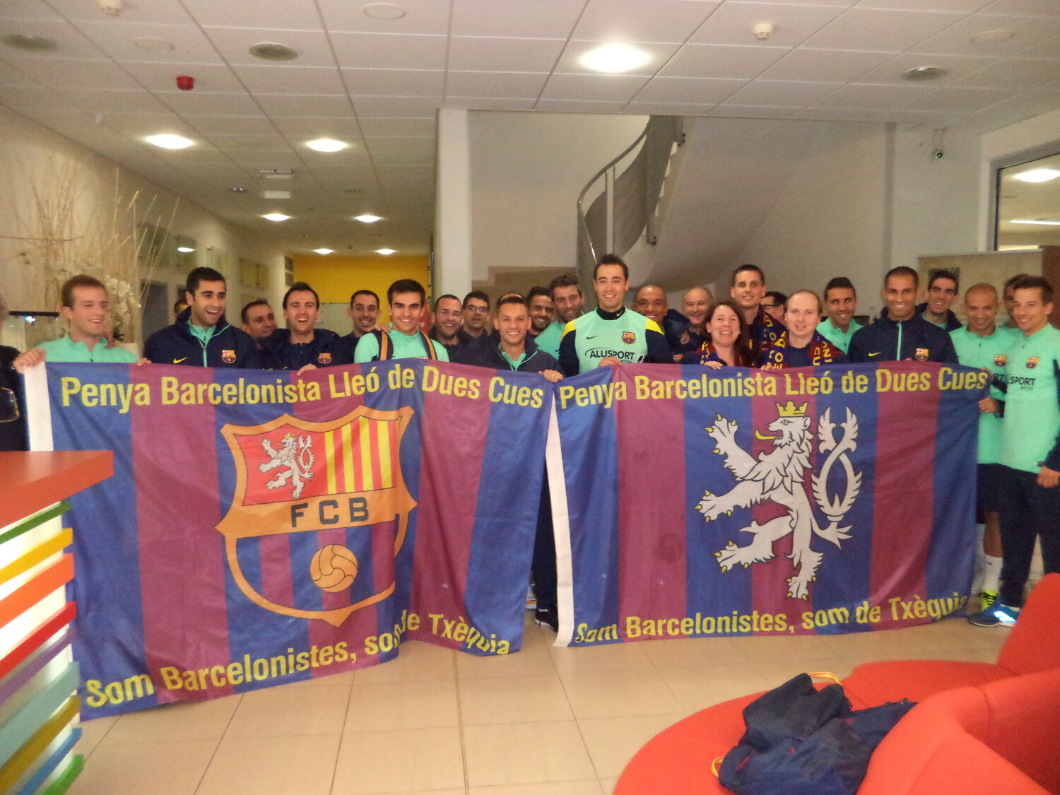 Barça dorazí do Lučence