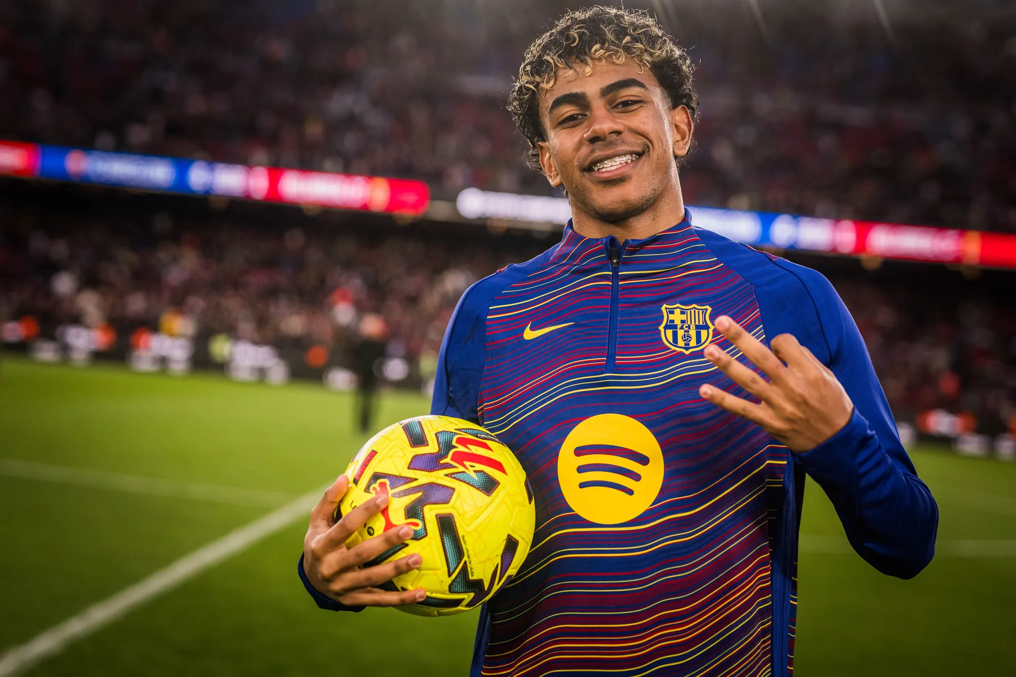 Prvý Yamalov hetrik v kariére