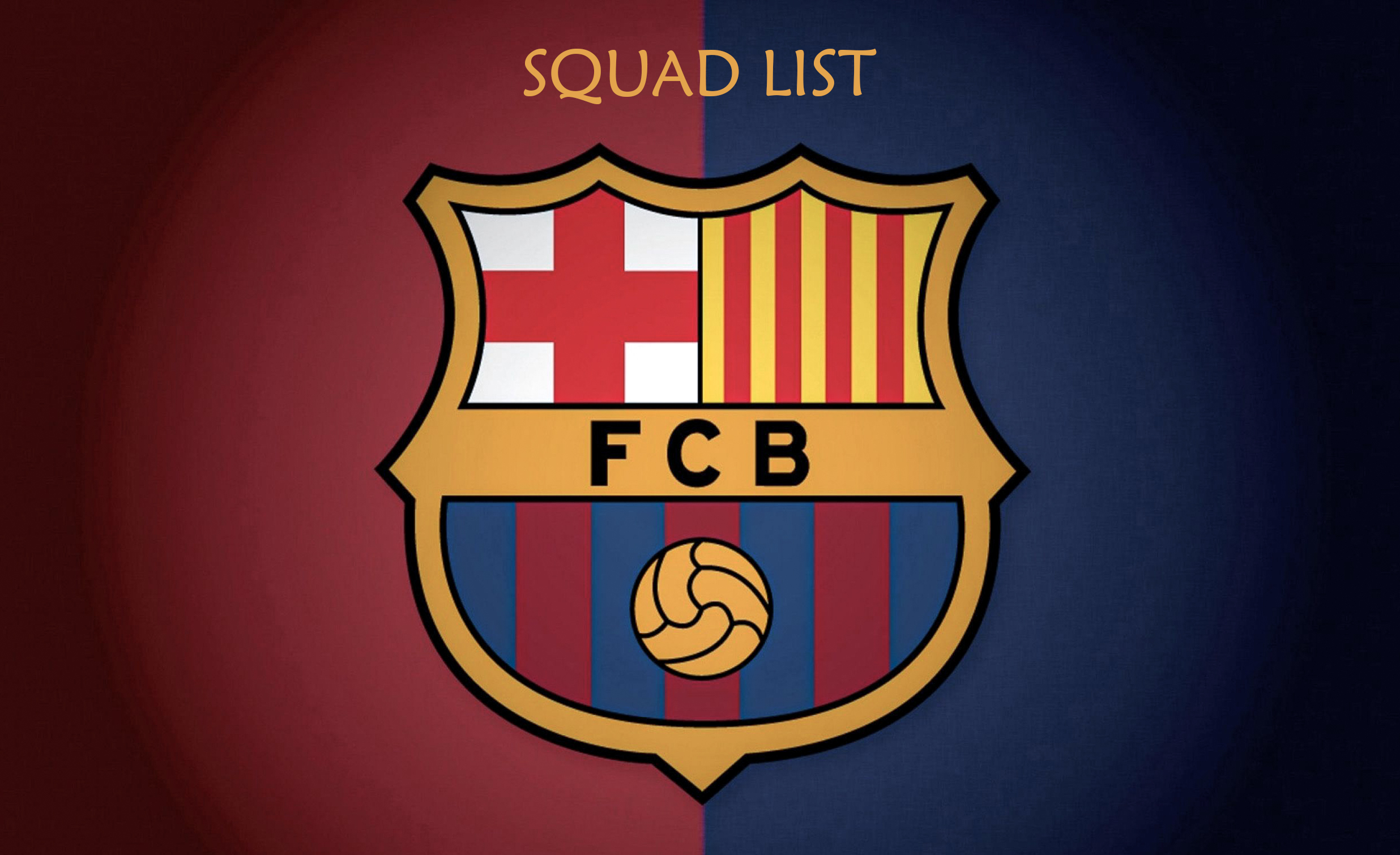 Nominácia ∣ Prípravný zápas: FC Barcelona - Gimnàstic de Tarragona