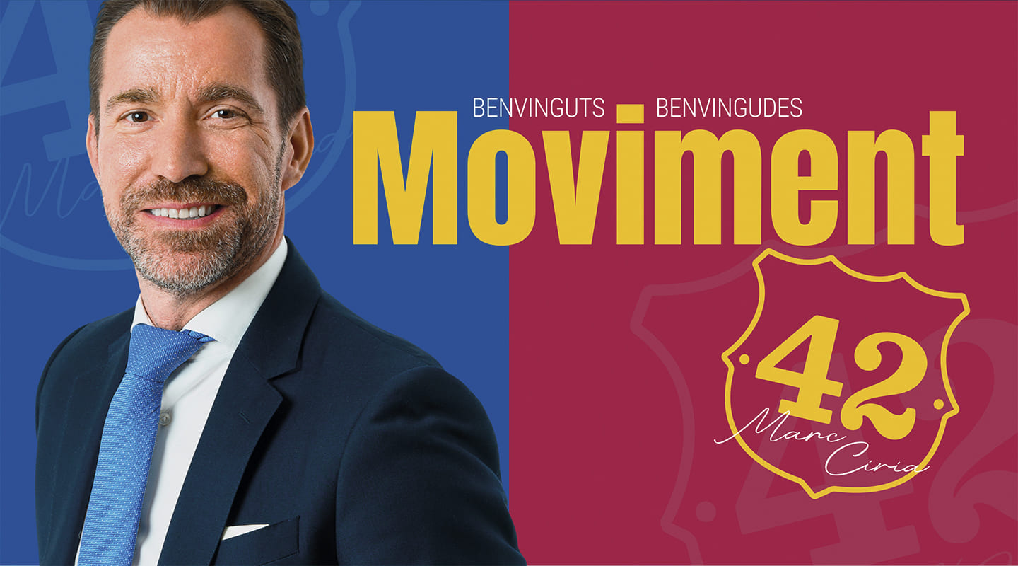 Marc Ciria: V roce 2021 jsem volil Laportu a nelituji toho