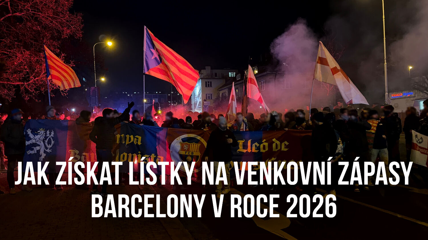Jak získat lístky na venkovní zápasy Barcelony v roce 2026