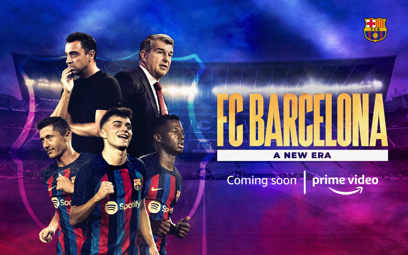FC Barcelona a Prime Video uvedou v prosinci premiéru dokumentu "FC Barcelona, nová éra"