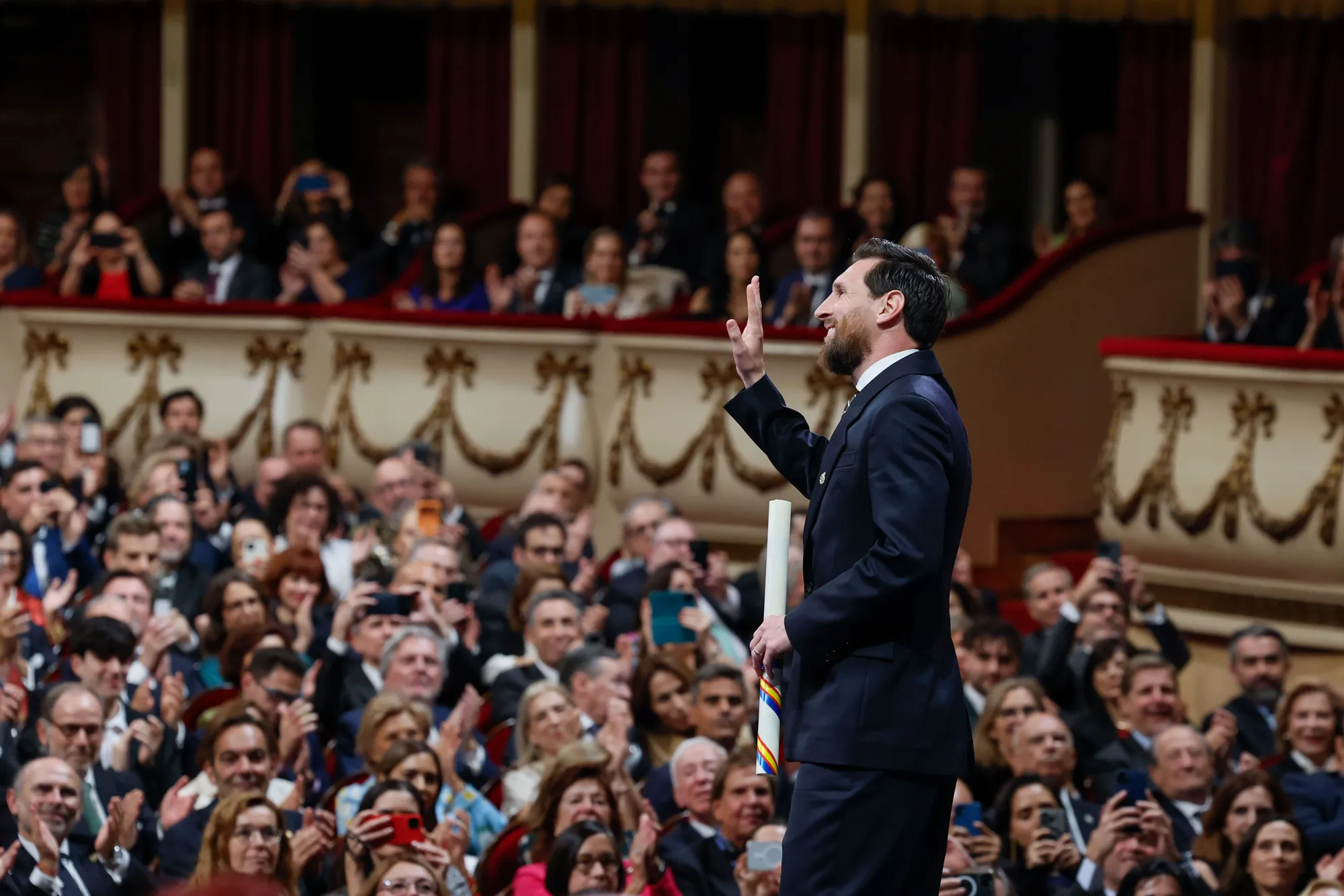 Leo Messi si prevzal prestížnu cenu priceznej z Astúrie za rok 2026