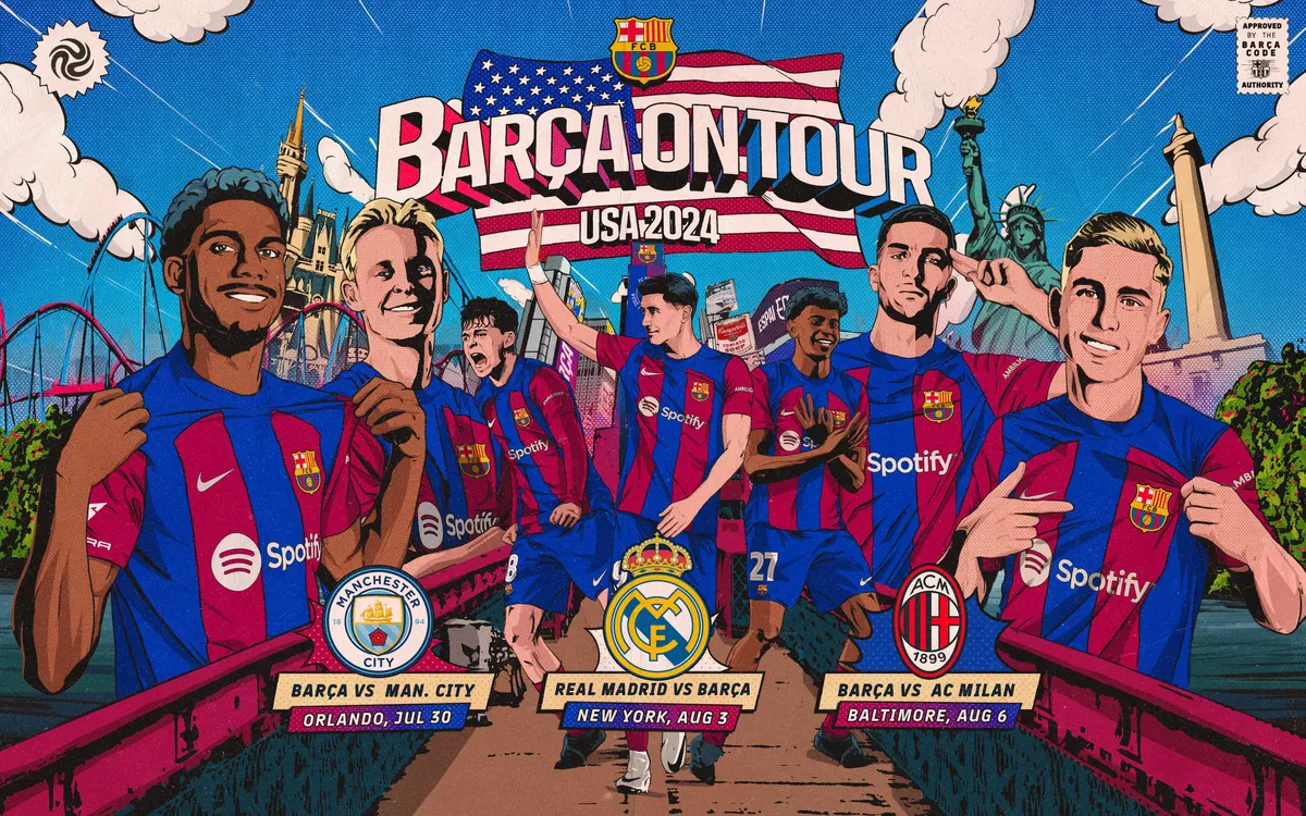 Barça v předsezónním období opět navštíví USA