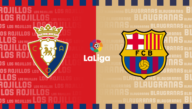 Preview ∣ 14. kolo La Ligy: CA Osasuna - FC Barcelona