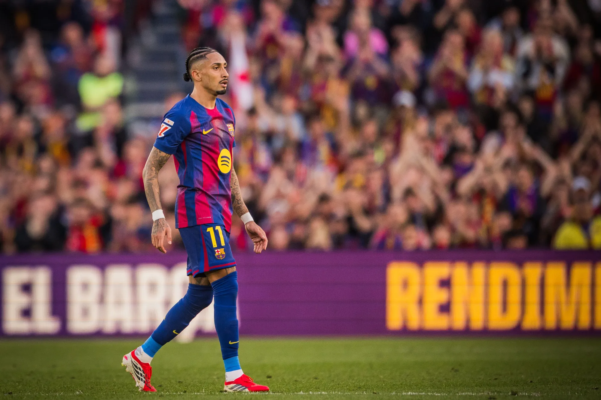 Raphinha zranený na 5 týždňov