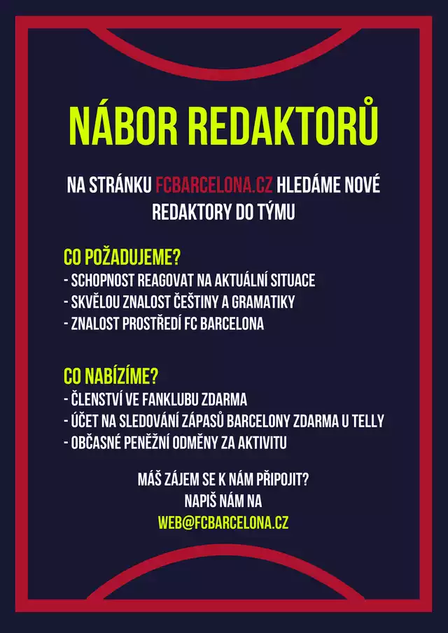 Nábor redaktorů na web!