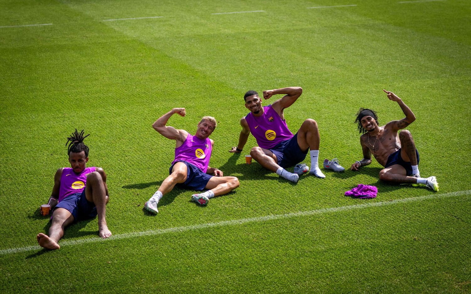 Hráči mají za sebou první týden přípravy