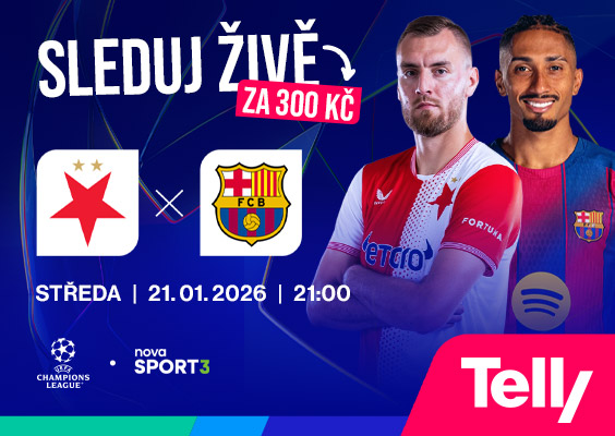 Slavia vs. Barcelona v televizi: Kde sledovat přímý přenos a jak vyhrát předplatné na 3 měsíce zdarma?