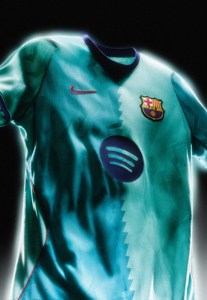 Barcelona představila třetí sadu dresů pro novou sezónu