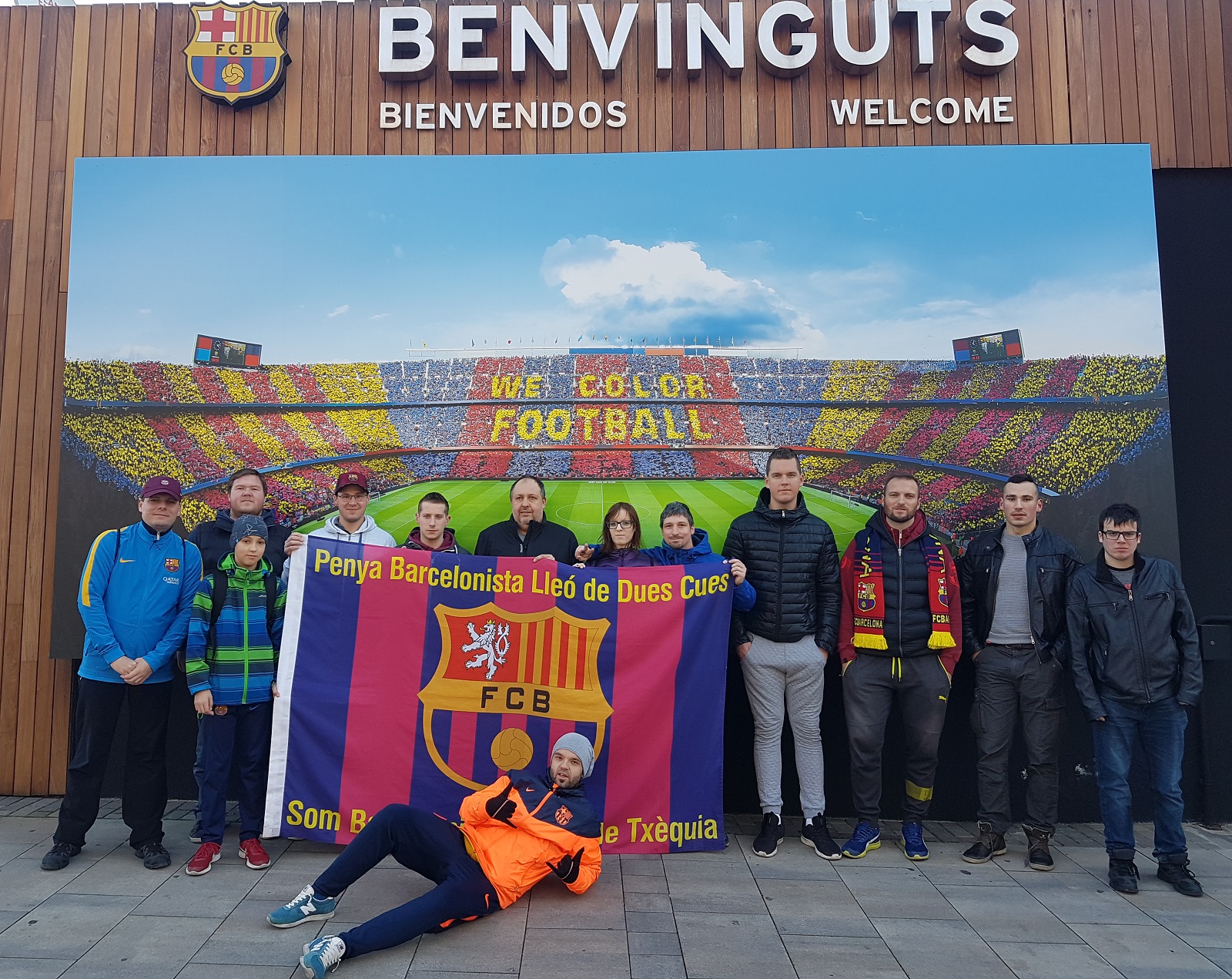 BARÇA VS VALENCIE - FANKLUB NA CAMP NOU I V ROCE 2019