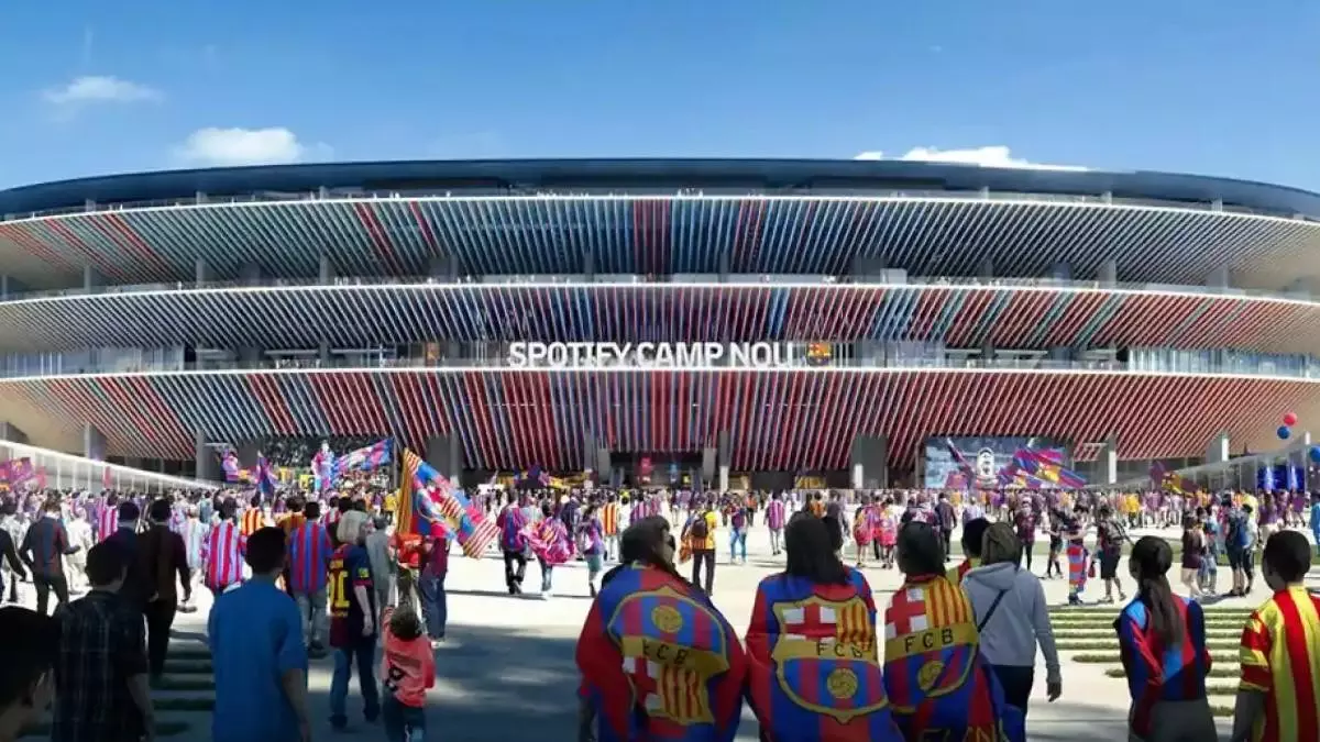 Přestavba Camp Nou probíhá podle plánu